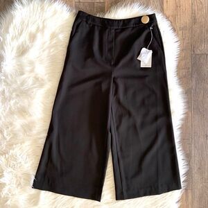 LENA GABRIELLE High Rise Wide Leg Black Pa…